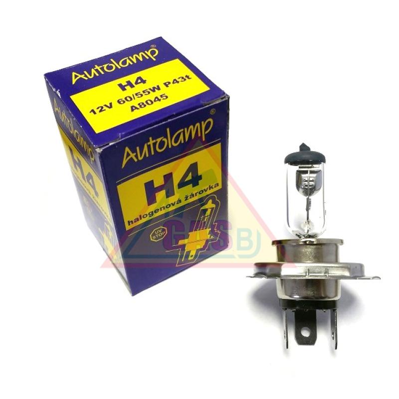 Autožiarovka Autolamp H4 12V 60/55W P43t A8045