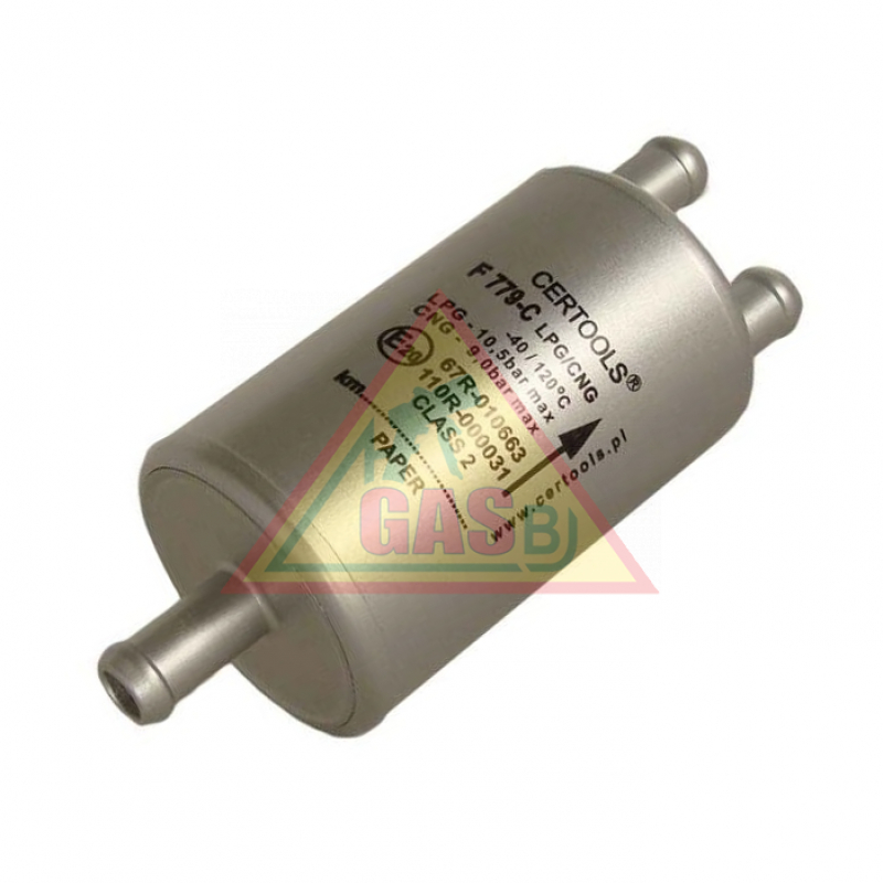 Filter plynnej fázy F-779-C-d 16/2x12 polyester LPG/CNG